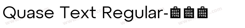 Quase Text Regular字体转换 Quase Text Regular字体转换